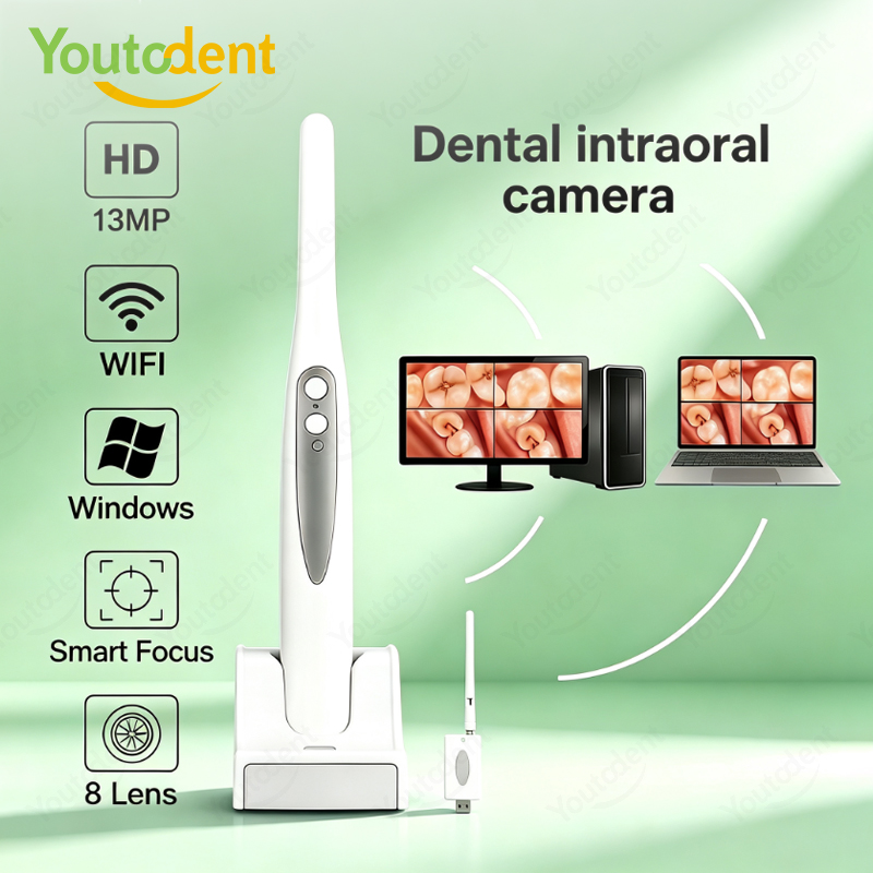 Endoscope Inspection Camera - Kamera Intraoral Gigi WIFI Nirkabel 13MP