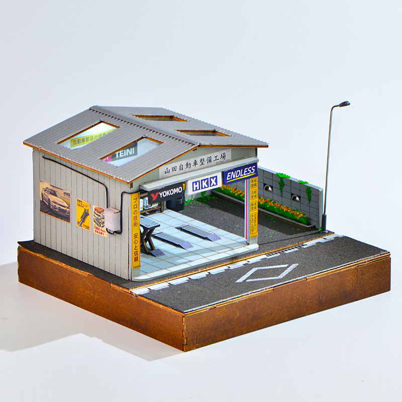 Kit Diorama Bengkel Perbaikan  - Auto Repair Shops ulasan dan harga