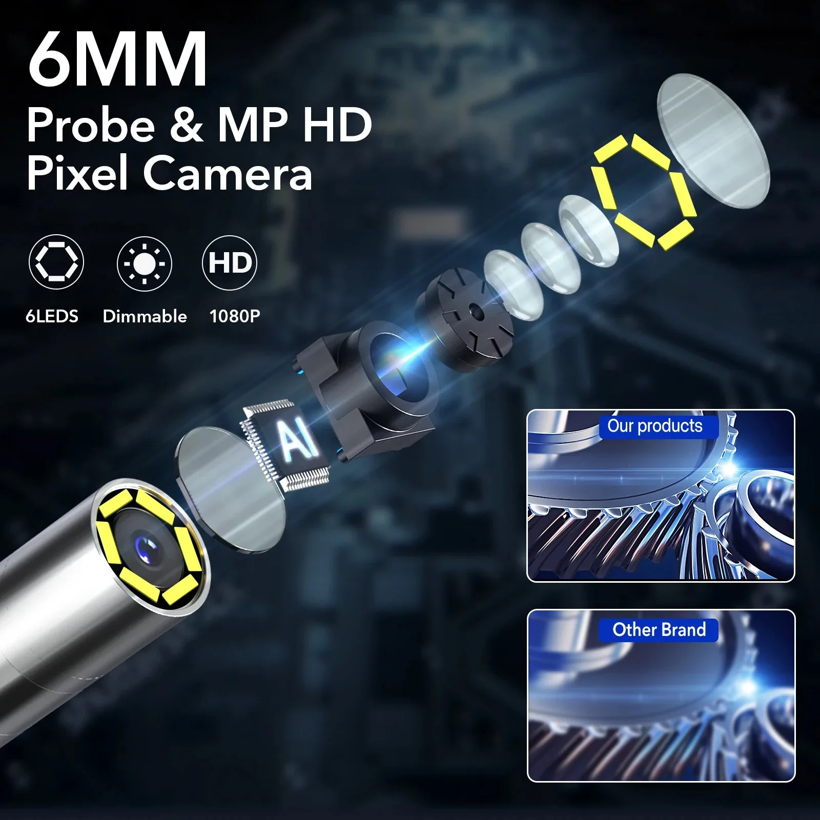 Endoskop Industri RALCAM 4 Ara - Endoscope Inspection Camera ulasan dan harga