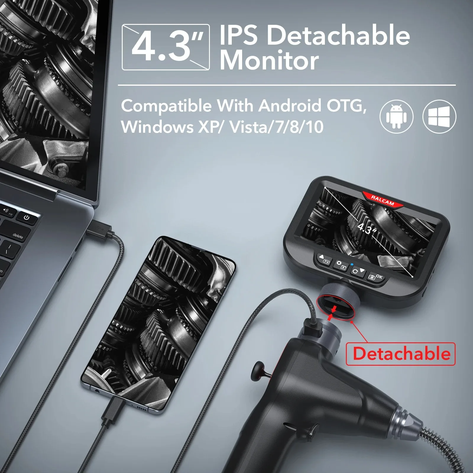 Endoskop Industri RALCAM 4 Ara - Endoscope Inspection Camera ulasan dan harga
