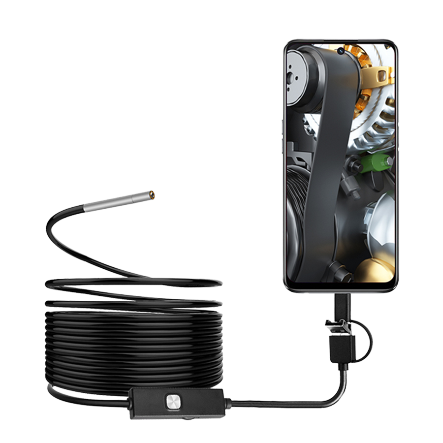 Dearsee 3 in 1 Android USB End - Endoscope Inspection Camera ulasan dan harga