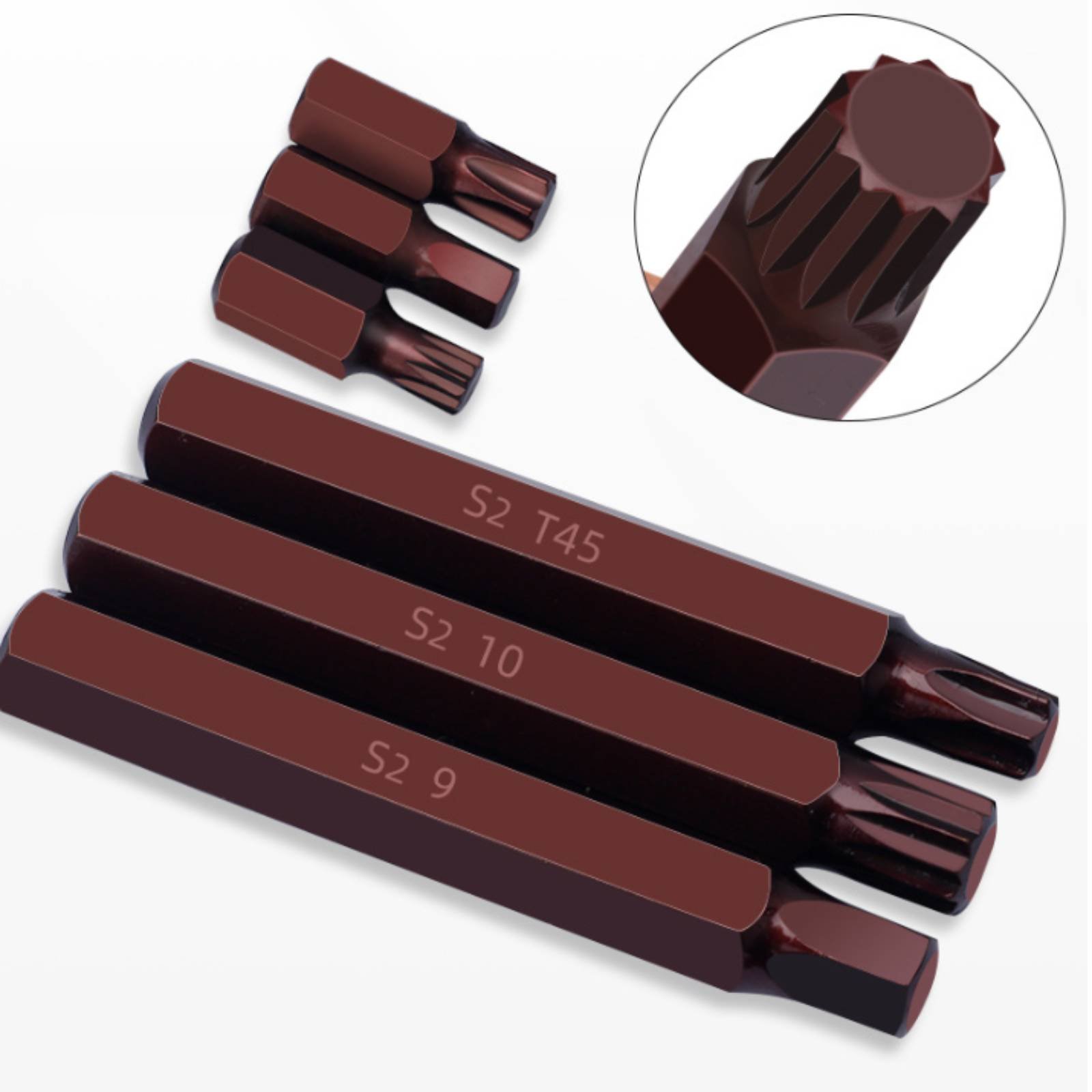 60 Buah Set Bit Star Drive Baj - Auto Repair Shops ulasan dan harga