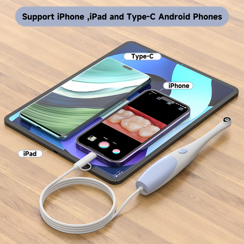Kamera Oral 2 in 1 untuk Type- - Endoscope Inspection Camera ulasan dan harga
